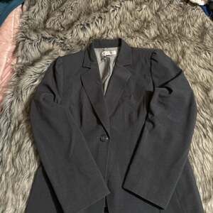 Tahari ASL Women's Size 14 - Gray blazer jacket coat lined